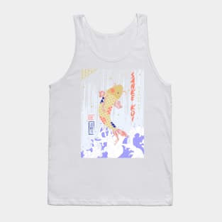 Sanke Koi Tank Top